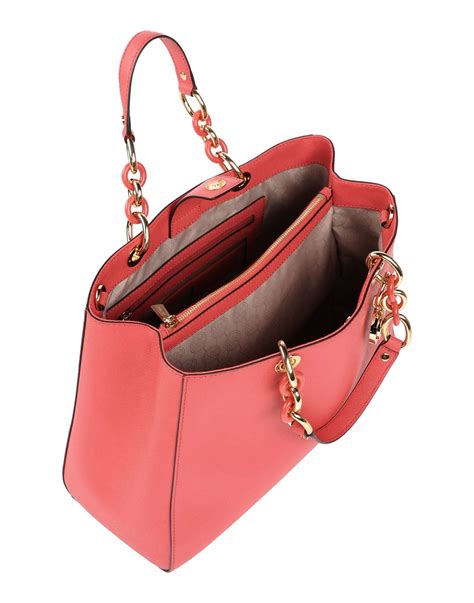 michael kors coral purse